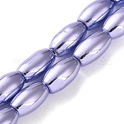 Fili di perline di ematite sintetica non magnetica elettrolitica&nbsp;G-C248-J01-8x12mm