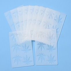 Moules en silicone de qualité alimentaire en feuille d'érable&nbsp;DIY-I058-06