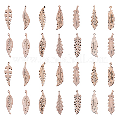100pcs décorations de pièces de bois non finies&nbsp;WOOD-CJ0001-59