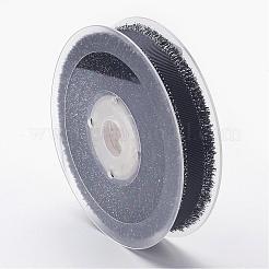Rubans gros-grain effilochés en polyester&nbsp;ORIB-G004-16mm-05
