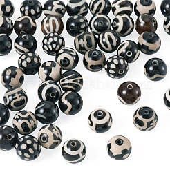 48 filo di perline dzi in stile tibetano&nbsp;G-TA0003-30