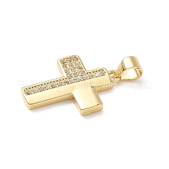 Ottone micro spianare pendenti zirconi&nbsp;KK-D426-15C-G