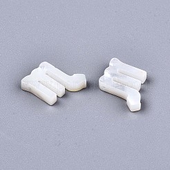 Natürlichen weißen Muschelperlen&nbsp;LS-SSHEL-ZX004-02B