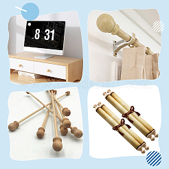 Schubladenknöpfe aus Holz&nbsp;HOUS-WH0008-01