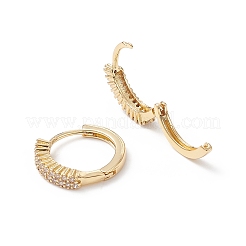 Orecchini a cerchio con zirconi&nbsp;EJEW-B014-17G