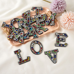 Stoffeisen auf Alphabet-Patches&nbsp;X-FIND-TAC0002-03