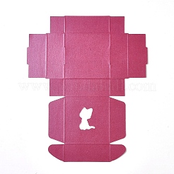 Faltbare Geschenkboxen aus Kraftpapier&nbsp;CON-WH0069-75F