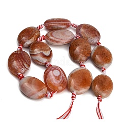 Cuentas crepitar ágata fuego natural hebras&nbsp;GG-CBAE0EB-03D