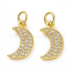 Ottone micro spianare pendenti zirconi&nbsp;KK-E068-VF049