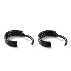 Pendientes de aro de anillo retorcido para niña mujer&nbsp;STAS-K233-05EB