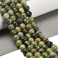 Natur taiwan Jade Perlen Stränge&nbsp;G-B128-A07-03