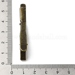 Gestellbeschichtung aus Messing mit Alligator-Haarspange&nbsp;KK-H453-02