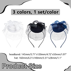 3 Set mit 3 farbigen Netz-Haarbändern&nbsp;MRMJ-WR0001-05
