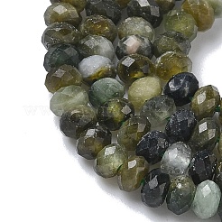 Natürliche grüne Turmalinperlenstränge&nbsp;G-L651-B05-4x2mm-02