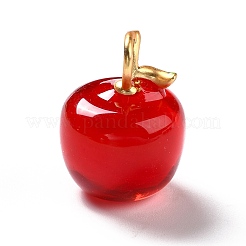 Manuelle Bunte Malerei Anhänger & Charms&nbsp;LAMP-A150-06MG-05