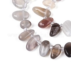 Natur Botswana Achat Perlen Stränge&nbsp;G-Z091-A30