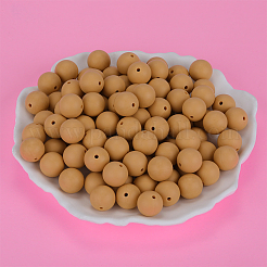 Perles focales rondes en silicone&nbsp;SI-JX0046A-115