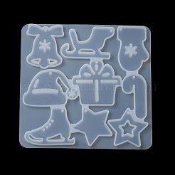 Moldes de silicona para colgantes navideños de diy&nbsp;DIY-F140-02E