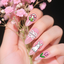 DIY-Nagelkunst-Vorlagen aus Edelstahl&nbsp;MRMJ-WH0098-055