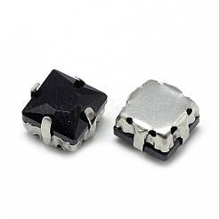Cuce sul rhinestone&nbsp;RGLA-T037-10x10mm-23