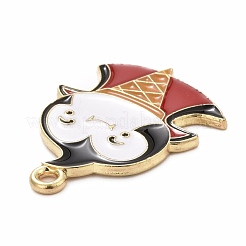 Panda di smalto in lega di Halloween&nbsp;ENAM-C004-05