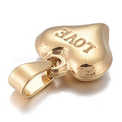 Breloques en acier inoxydable 201 pour la Saint-Valentin&nbsp;STAS-I159-02B-G