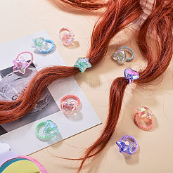 20 Stück Haaraccessoires für Mädchen aus Polyester und Kunststoff&nbsp;OHAR-TA0001-18