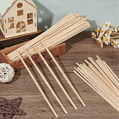 100 pz bastoncini di legno per lavori artigianali&nbsp;DIY-OC0015-05B
