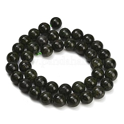 Fili di perline naturali diopside verde&nbsp;GG-CBA993B-A01-10mm