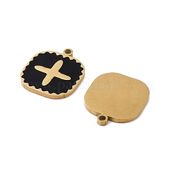Placcatura ionica (ip) ciondoli in acciaio inossidabile chirurgico 316&nbsp;STAS-U014-39G