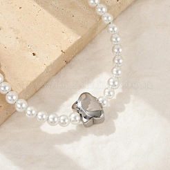 Bracelets en perles imitation plastique pour femmes&nbsp;BJEW-M056-12P