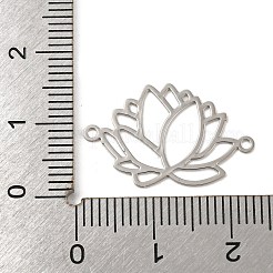 Filigrane Verbindungsanhänger aus Messing mit Rackbeschichtung&nbsp;KKC-D001-06P