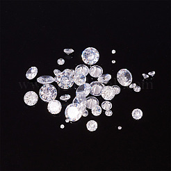 Cabochons de circonio cúbico&nbsp;ZIRC-TA0001-03