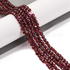 Natürlicher Granat Perlen Stränge&nbsp;X-G-F770-B02-01
