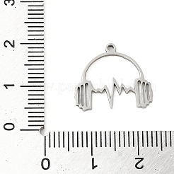Pendentifs en acier inoxydable 201 anti-ternissement 5 pièce&nbsp;STAS-B064-10P