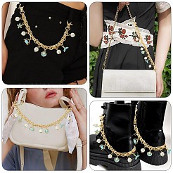 Asas para bolso con cadena de aleación y hierro con diseño de concha y cangrejo&nbsp;FIND-CJ00005