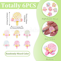 Cabochons di opaco resina&nbsp;RESI-TAC0018-52