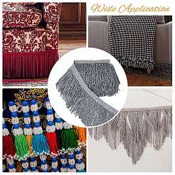 4 m langes Spitzenband aus Polyester mit Quasten&nbsp;OCOR-DC0001-09B