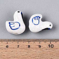 Handgemachte Porzellan-Keramik-Perlen&nbsp;PORC-Q005-02B