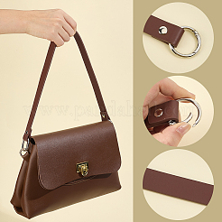 2 Stück Verlängerung für Handtaschenriemen aus PU-Leder&nbsp;DIY-CL0001-89B