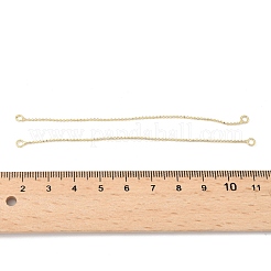 Embout en laiton avec chaîne&nbsp;KK-Q039-14G