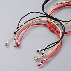 Braccialetti di perline intrecciati con fili di nylon&nbsp;BJEW-JB04722