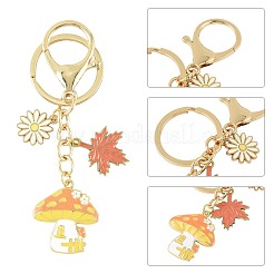 Porte-clés en alliage émaillé&nbsp;KEYC-FS00042-03