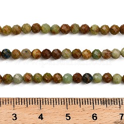 Natürliche Chrysokolla und Lapislazuli Perlen&nbsp;G-G278-B01-4mm