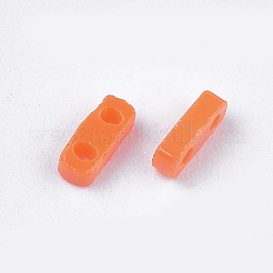 Perline di vetro opaco a 2 foro&nbsp;SEED-S023-21A-02