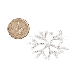 Perles de rocaille de Noël breloques en perles&nbsp;PALLOY-MZ00328