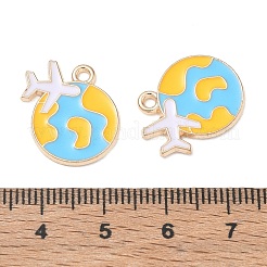 Emaille Anhänger Legierung&nbsp;AL-CBAE435-04G