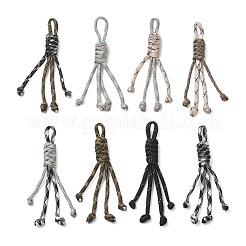 8 ciondolo decorativo in corda da paracadute in poliestere e spandex&nbsp;HJEW-JM03793
