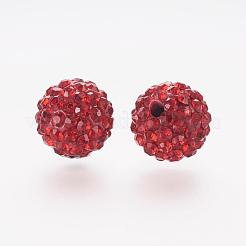 Perles de strass en argile polymère&nbsp;RB-K050-10mm-C22