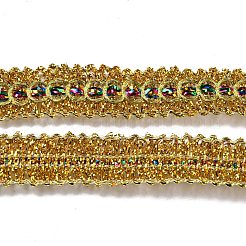 Finiture in pizzo glitterato in poliestere&nbsp;OCOR-K007-07A